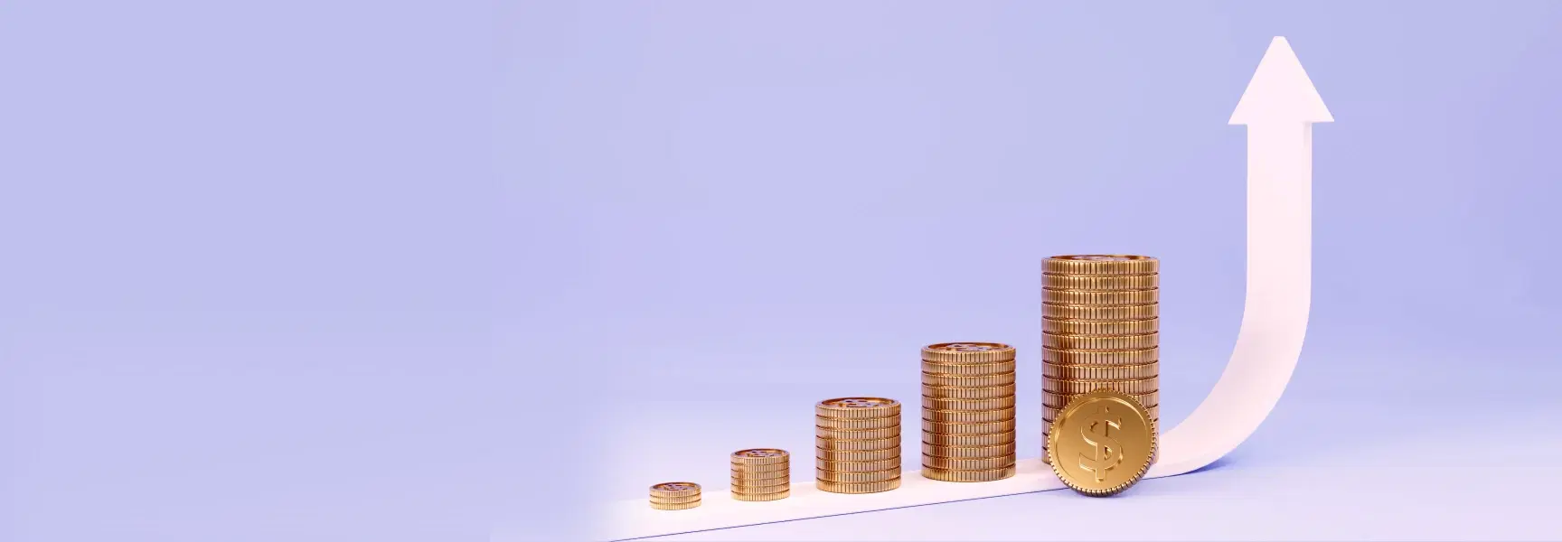 Background Upward Coin